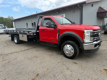 2024 Ford F550XLT 4X2 Diesel with Century 10s Steel (Red)
