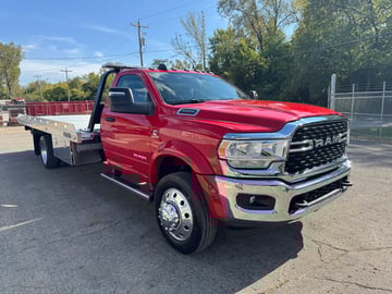 2024 Ram 5500 Diesel 4x4 with Century 10S Aluminum Carrier (Red)