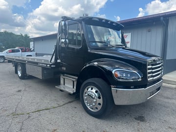 2027 Freightliner M2 with Chevron 12S (Steel) - Black