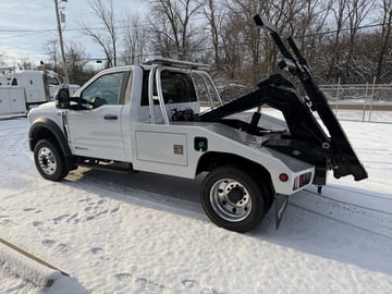 2024 Ford F450 with Vulcan 810 - Power Tilt (White)