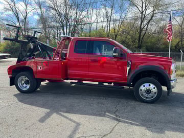 2024 Ford F450SC with Century 312 Express (Red)
